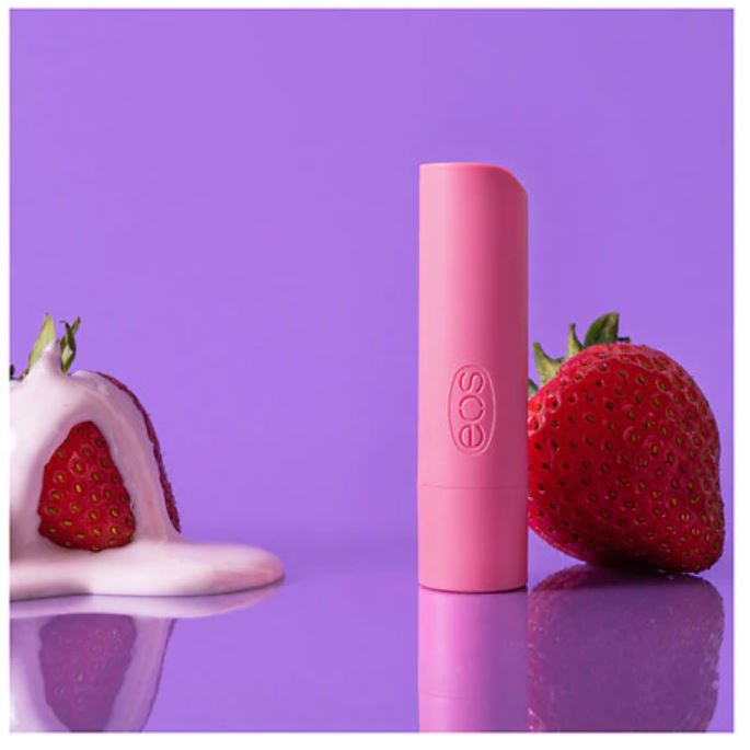eos Super Soft Shea Lip Balm Strawberry Sorbet