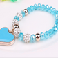 Elastic Crystal  Bracelet & Bangle Heart Bracelets