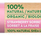 All-natural Strawberry Sorbet Lip Balm (1)