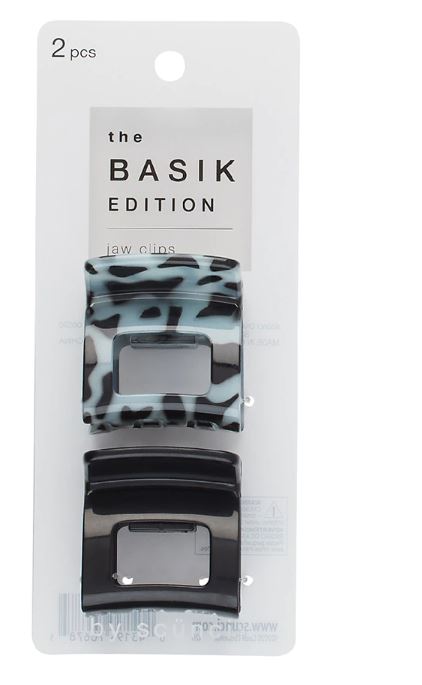 Scunci Basik Edition Jaw Clips - 2.0 EA