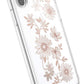 Clear with Floral IPhone X case