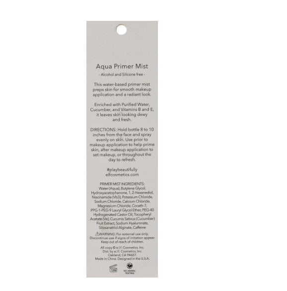 e.l.f. Aqua Beauty Primer Mist