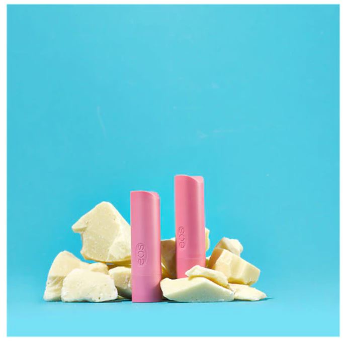eos Super Soft Shea Lip Balm Strawberry Sorbet